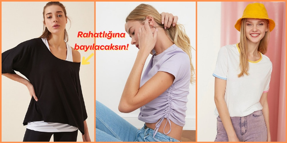 Her Kombininizle Uyum Sağlayacak Basic T-shirtler