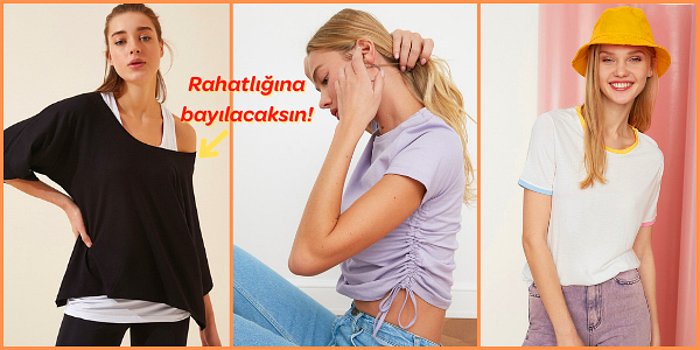 Her Kombininizle Uyum Sağlayacak Basic T-shirtler