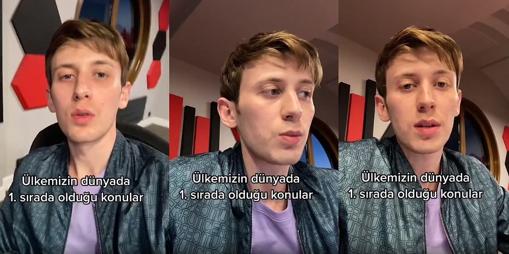 'Ülkemizin Dünyada 1. Sırada Olduğu Konular' Videosu Çeken Genç Coğrafyanın Kader Olduğunu İspatlayacak