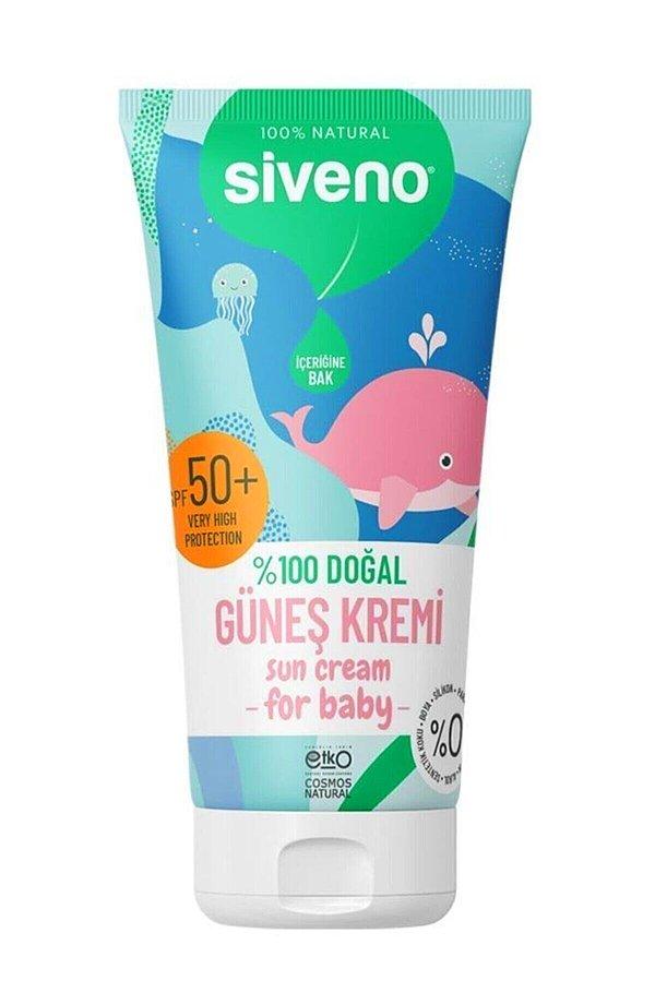 10. Doğal güneş kremleri arasında %100 doğal içeriği ile en çok sevilen marka Siveno!