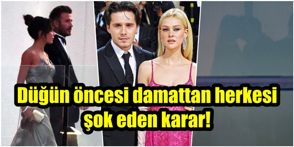 Milyarder Nicola Peltz ile Dünyaevine Giren Brooklyn Beckham, Hanımcılığı Zirveye Taşıyarak Herkesi Şok Etti!