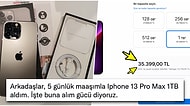 5 Günlük Maaşıyla 'iPhone 13 Pro Max 1 TB' Aldığını Söyleyen Vatandaş, Sosyal Medyada Tartışma Yarattı!