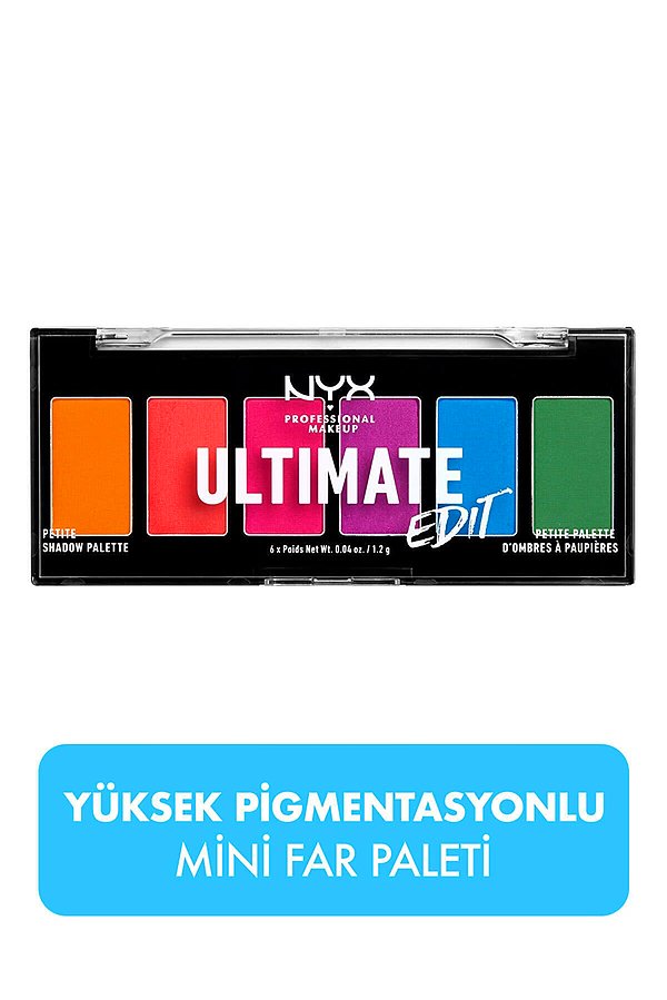 4. En sevilen Ultimate Shadow Palette Serisi artık mini boyuyla her zaman yanınızda.