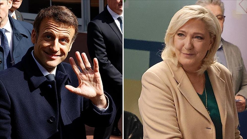 Fransa'da Seçim: Macron ve Le Pen İkinci Turda Yarışacak