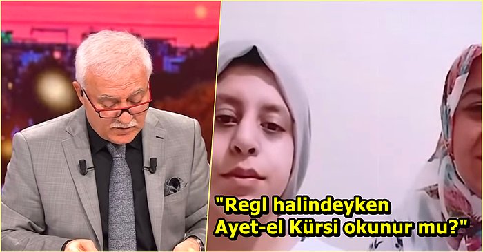 Nihat Hatipoğlu'nun "Regl Halindeyken Ayet-el Kürsi Okunur mu?" Diye Sorulan Soruya Verdiği Yanıt!