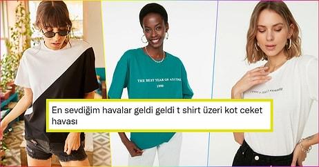 En Sevdiğimiz Havalar Geldi: Hayat Pahalılığına İnat 100 TL Altı 20 Kadın Tişörtü