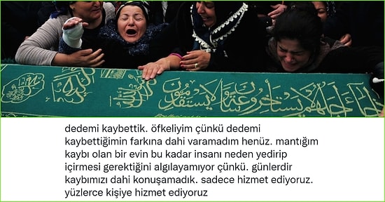 Cenazede Başsağlığına Gelenlere Hizmet Etmekten Yakınan Twitter Kullanıcısına Gelen Cevaplar!