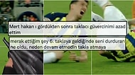 Derbide Mert Hakan Yandaş'ın Yerde Defalarca Takla Atarak Yuvarlanması Goygoycuların Diline Düştü