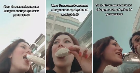 Ramazan'da Sokakta Dondurma Yerken Dayıdan Azar İşiten Gençler