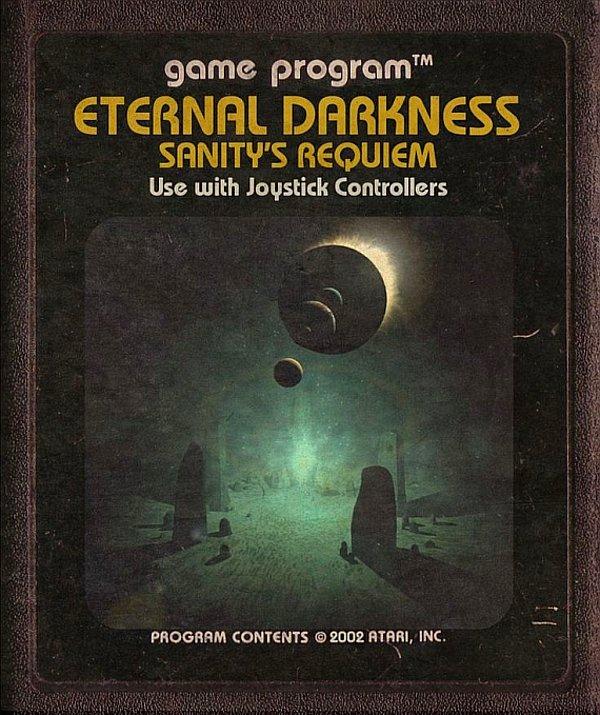 12. Bir diğer korku klasiği olan Eternal Darkness da stilize tarzı ile Atari 2600 kartuşunu süslemek için en doğru adaylardan biri olmuş.