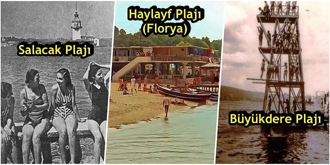 Şimdi Dört Bir Yanı Betonlarla Çevrili Olan İstanbul'un Bir Zamanlar Bütün Halkı Kucakladığı Eski Plajları