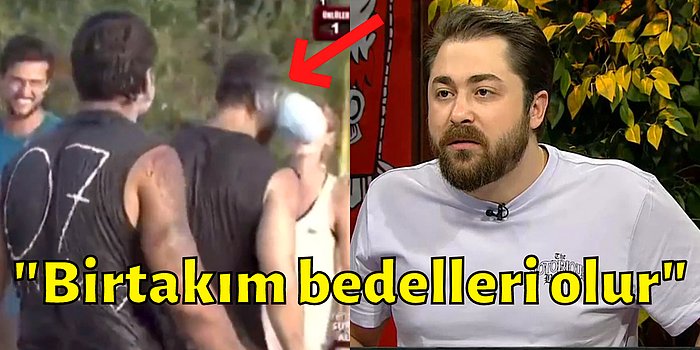 Survivor Dokunulmazlık Oyununda Atakan'ın Kafasına Top Fırlatan Hikmet'e Semih Öztürk'ten Sert Sözler