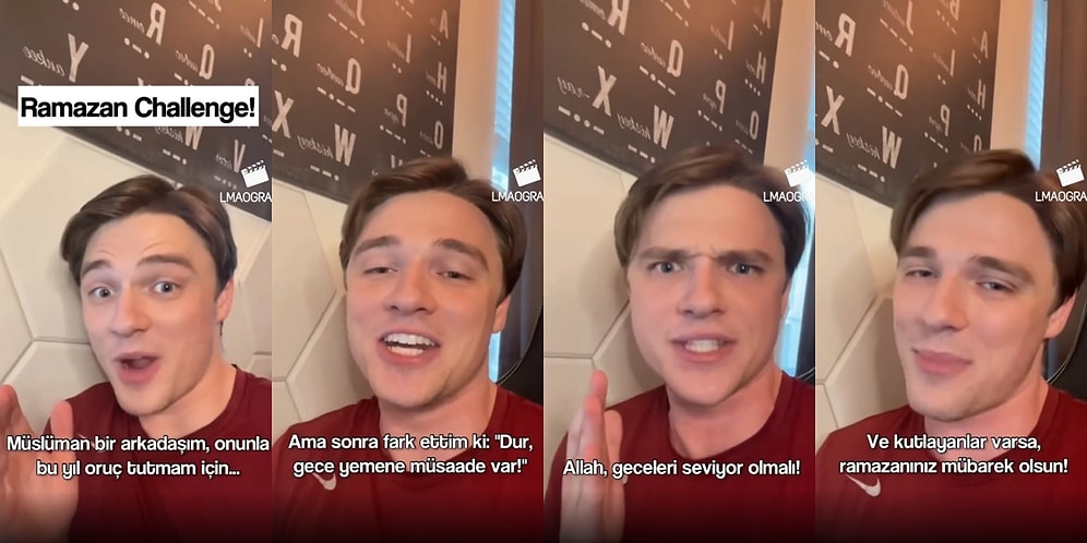 Müslüman Arkadaşıyla Birlikte Oruç Tutmaya Karar Veren Genç: 'Gece Yemeye İzin Var, Allah Geceleri Seviyor'