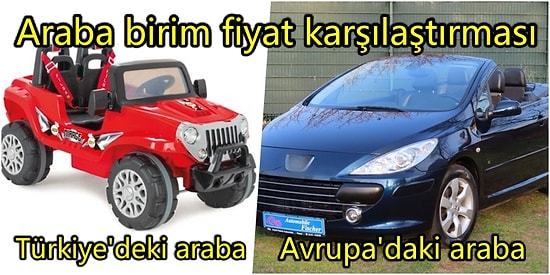 Bakıp Bakıp İç Çekiyoruz: Fiyat Karşılaştırmaları Sinirlerinizin Ayarıyla Oynayabilir!