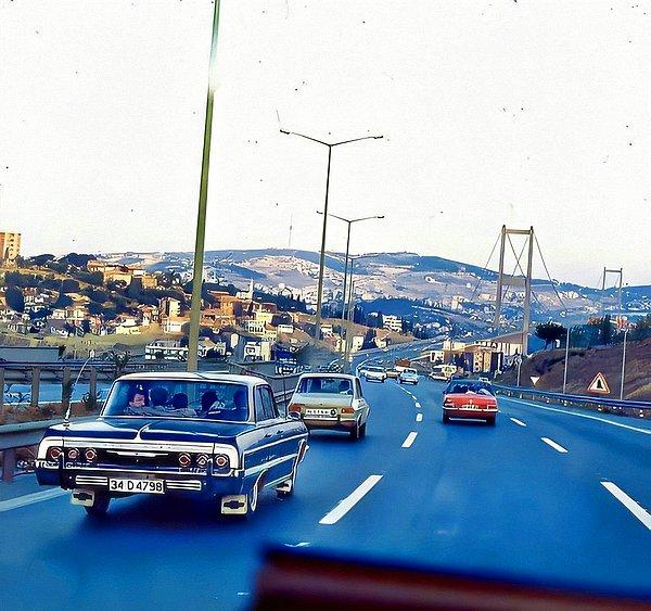 7. Boğaziçi Köprüsü, İstanbul, 1980.
