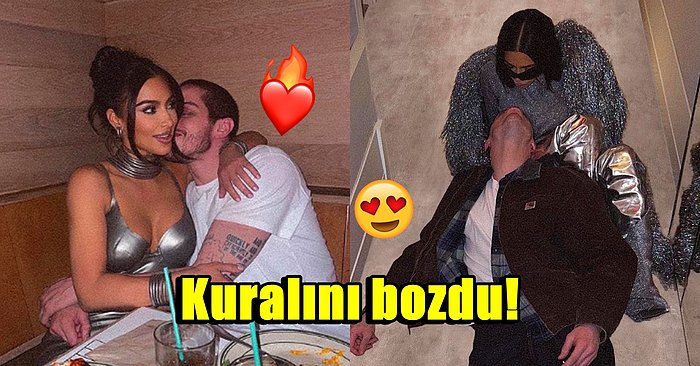 Aman Kanye Görmesin! Kim Kardashian Paylaştığı Fotoğraflarla Pete Davidson'a Olan Aşkını Haykırdı