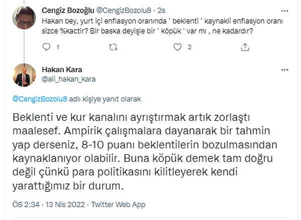 Sonrasında Kara, hem uzman hem de hoca olmanın verdiği yetkiye dayanarak soruları cevapsız bırakmadı.