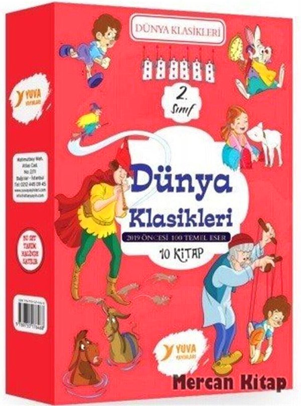 10. Çocuk dünya klasikleri seti.