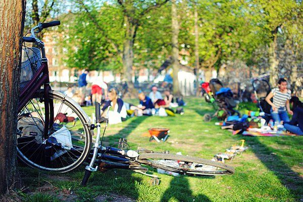 12. Mezarlıklarda piknik yapmak, çocukları ve köpekleri gezdirmek çok normal.