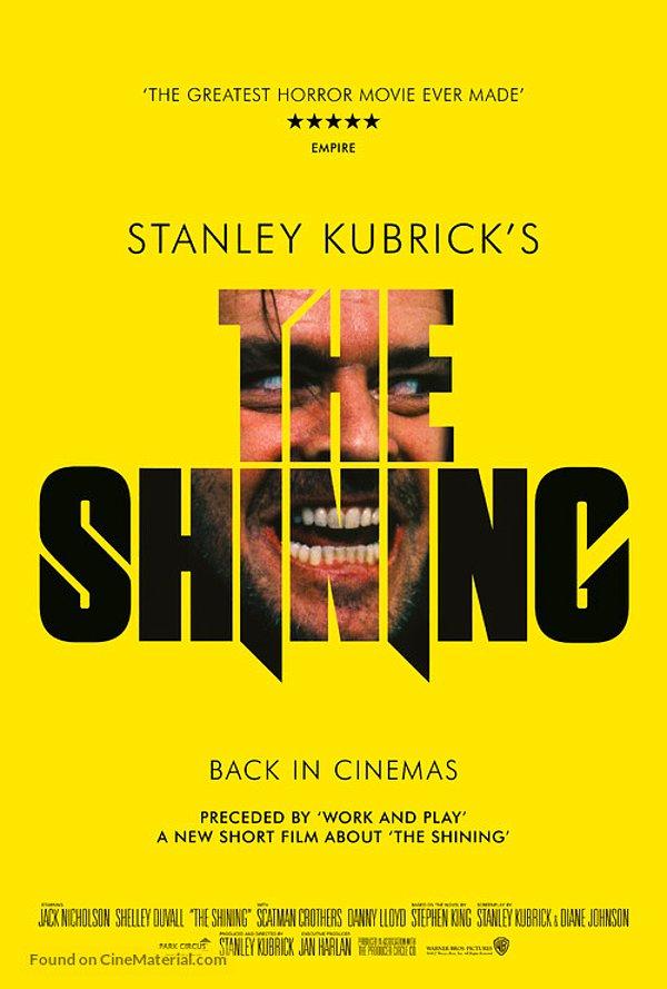 3. The Shining / Cinnet (1980) - IMDb: 8.4
