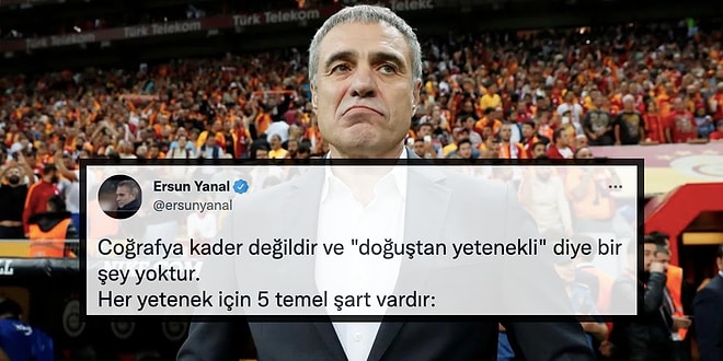 'Coğrafya Kader Değildir' Diyen Ersun Yanal'ın Futbolumuzu Ayağa Kaldırmak İçin Yaptığı Öneriler Gündem Oldu