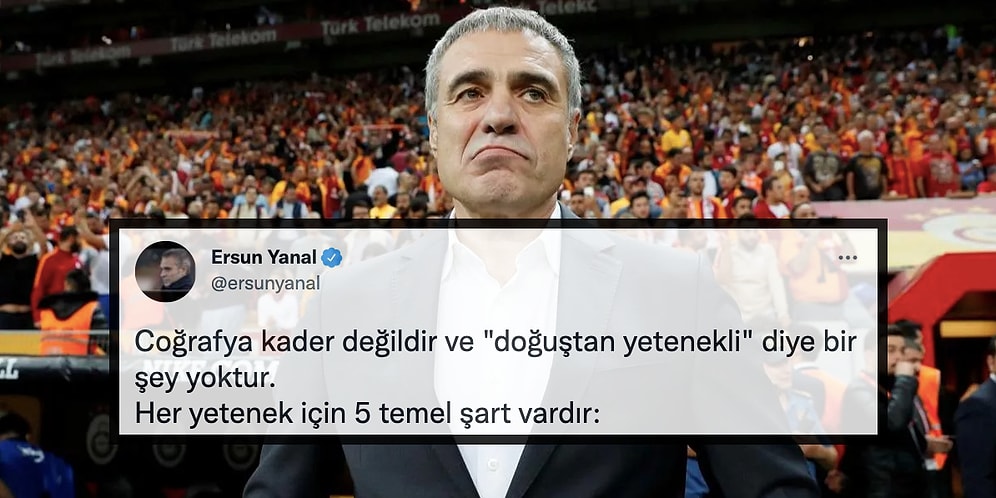 'Coğrafya Kader Değildir' Diyen Ersun Yanal'ın Futbolumuzu Ayağa Kaldırmak İçin Yaptığı Öneriler Gündem Oldu