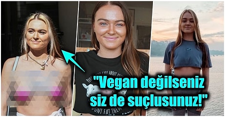 Halk İçinde Çıplak Protesto Yaptığı İçin Davalık Olan Vegan Kadın Tepkisini Yine Soyunarak Gösterdi!