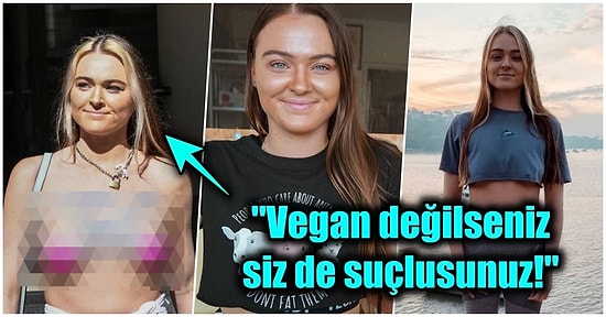 Halk İçinde Çıplak Protesto Yaptığı İçin Davalık Olan Vegan Kadın Tepkisini Yine Soyunarak Gösterdi!