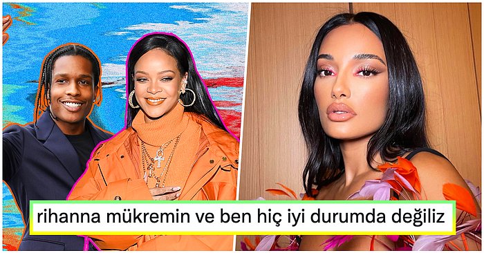 ASAP Rocky'nin Karnı Burnunda Olan Rihanna'yı Fenty Tasarımcısı ile Aldattığı İddiası Ortalığı Kasıp Kavurdu!