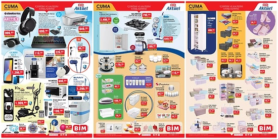 19 - 22 Nisan BİM Aktüel İndirim Kataloğu