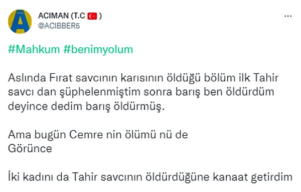 Hemen olabilecek tüm teoriler düşündü 👇