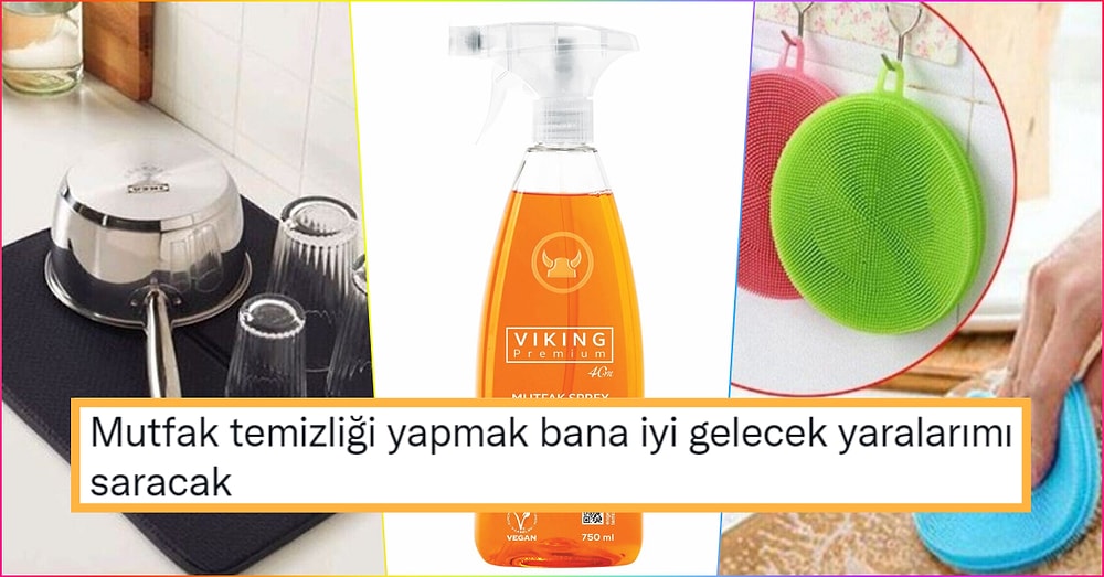 Temizliğe Yeni Başlayanlar İçin Rehber: Mutfakta Yardımcı Olacak 20 Ürün