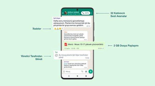 WhatsApp'a 4 Yeni Özellik Geliyor