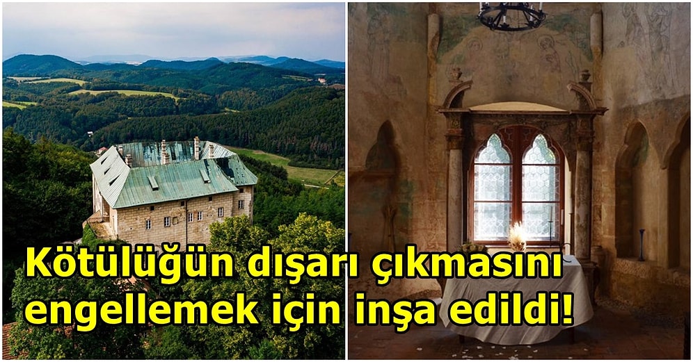 Cehenneme Açılan Kapıyı Kapatmak İçin İnşa Edilen Gotik Houska Kalesi