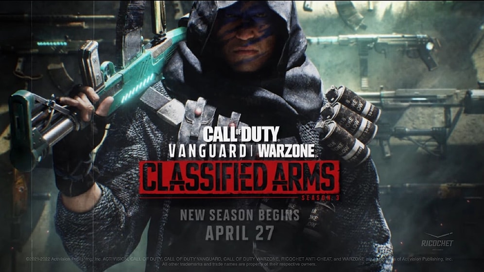 Call Of Duty Season 3: Warzone And Vanguard Start Date