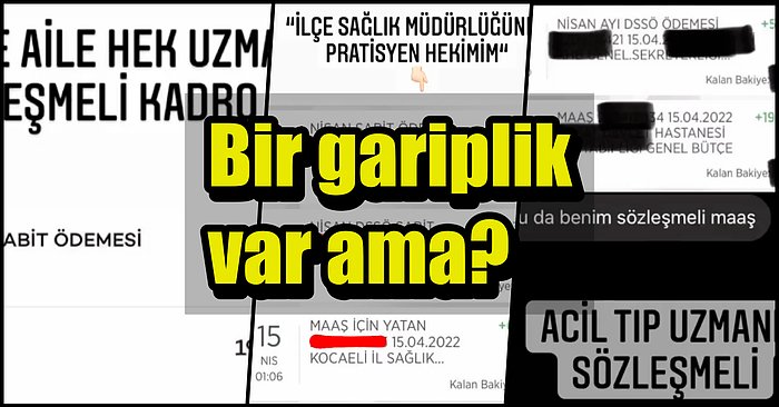 Aylardır Konuşup Duruyoruz: Doktorların Attığı Resimlerle Aldıkları Maaşları Gördünüz mü?