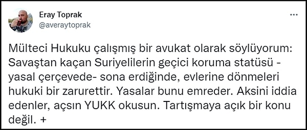 Geçici koruma altındaki Suriyelilerin, savaş sonrası ülkelerine dönmesinin yasal zorunluluk olduğunu söyleyenler ise sorunun tek çözümünün bu olduğunu belirtiyor. Ancak Afganistan ve Pakistan gibi ülkelerden kaçak yollarla gelenlerin durumu Suriyelilerden apayrı. 👇