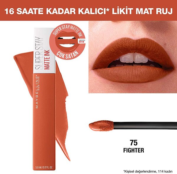 2. Likit mat rujlarda ise 16 saate kadar dayanması ile öne çıkan marka Maybelline olmuş.