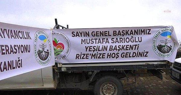 Rize’deki çay üreticilerine gübre yerine “mermer tozu” sattığı iddia edilen Türkiye Tarım Hayvancılık ve Arıcılık Federasyonu’nun Genel Başkanı Mustafa Sarıoğlu ilginç bir açıklama yaptı.