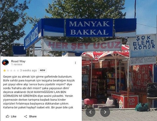 1. Silivri Manyak Bakkal bu işin üstadı.