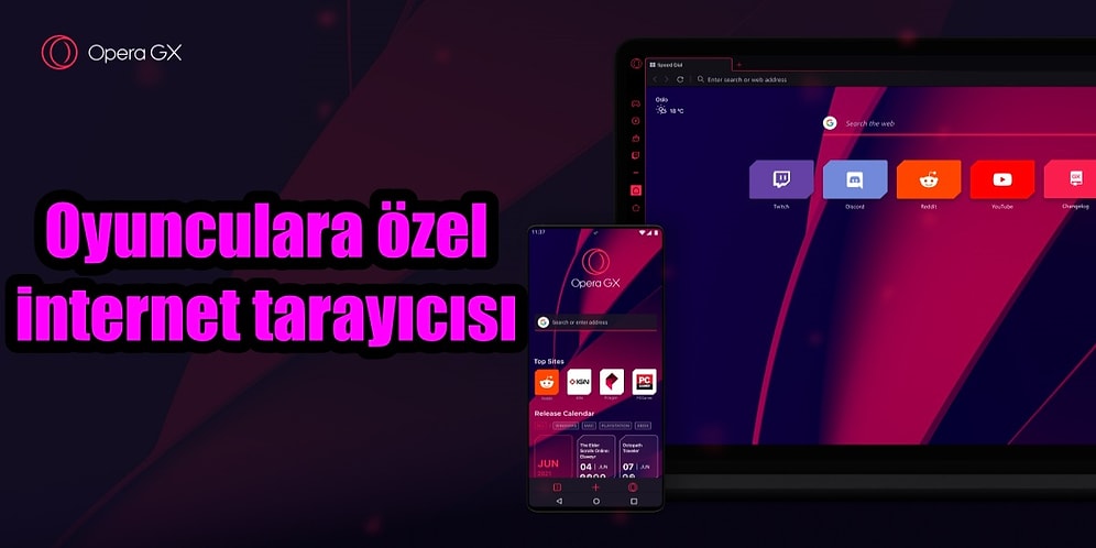 Opera'nın Oyunculara Özel Gaming İnternet Tarayıcısı Opera GX Nedir? İşte Tüm Marifetleri