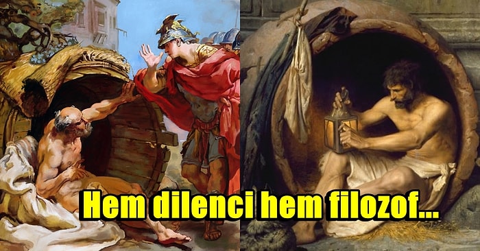 Krala "Gölge Etme, Yeter" Çıkışıyla Akıllara Kazınan ve Bir Fıçıda Yaşayan Kinik Felsefesinin Öncüsü: Diyojen