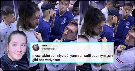 Messi, Neymar, Mbappe, Ramos! Rus Golfçü Marta'nın Asansörde Çektirdiği Selfie Goygoycuların Diline Düştü