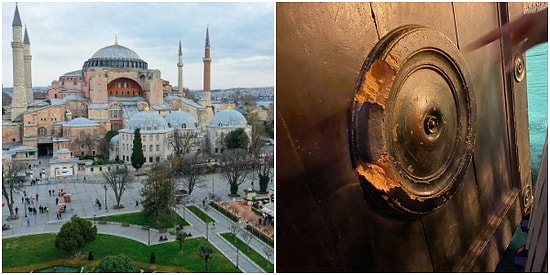 Bunu da Koruyamadık: Ayasofya'nın Tarihi İmparatorluk Kapısı Tahrip Edildi