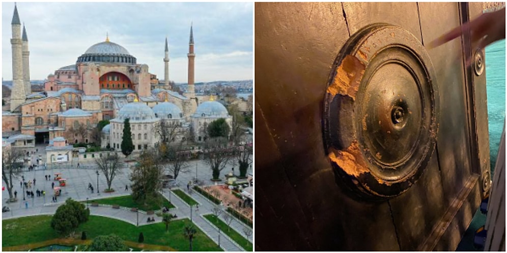 Bunu da Koruyamadık: Ayasofya'nın Tarihi İmparatorluk Kapısı Tahrip Edildi