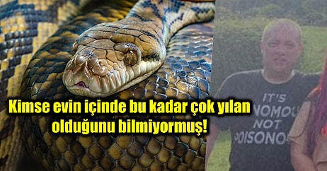 Evinde Kobra, Kara Mamba ve Çıngıraklı Yılan da Dahil Olmak Üzere 124 Farklı Yılan Besleyen Adam Ölü Bulundu!