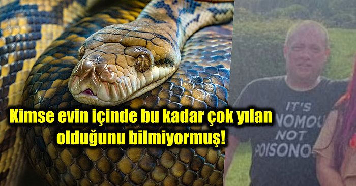 Evinde Kobra, Kara Mamba ve Çıngıraklı Yılan da Dahil Olmak Üzere 124 Farklı Yılan Besleyen Adam Ölü Bulundu!