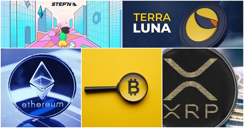 Terra (LUNA) Yüzde 14'lük Bir Artış Yaşadı: Onu STEPN (GMT), Bitcoin, Ethereum ve XRP izledi!