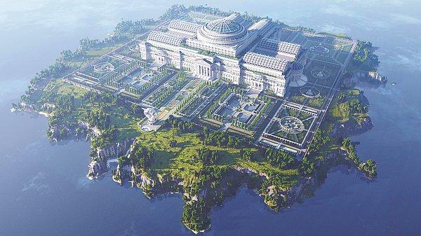 7. Minecraft'ta dünyanın her yerinden sansürsüz makaleler, yayınlar ve bilgilerin bulunduğu devasa bir kütüphane var.