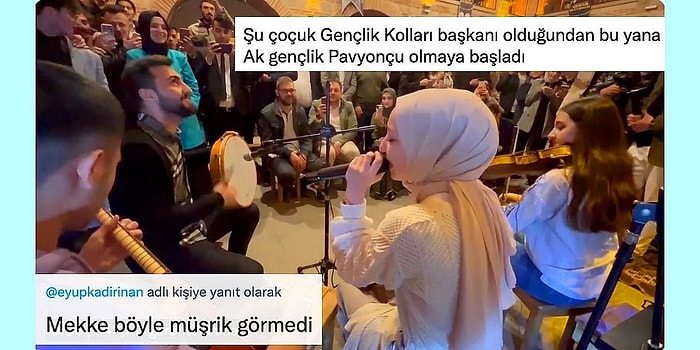 Partinin Düzenlediği Ramazan Eğlencesini Paylaşan AKP Gençlik Kolları Başkanına Muhafazakarlardan Tepki Geldi